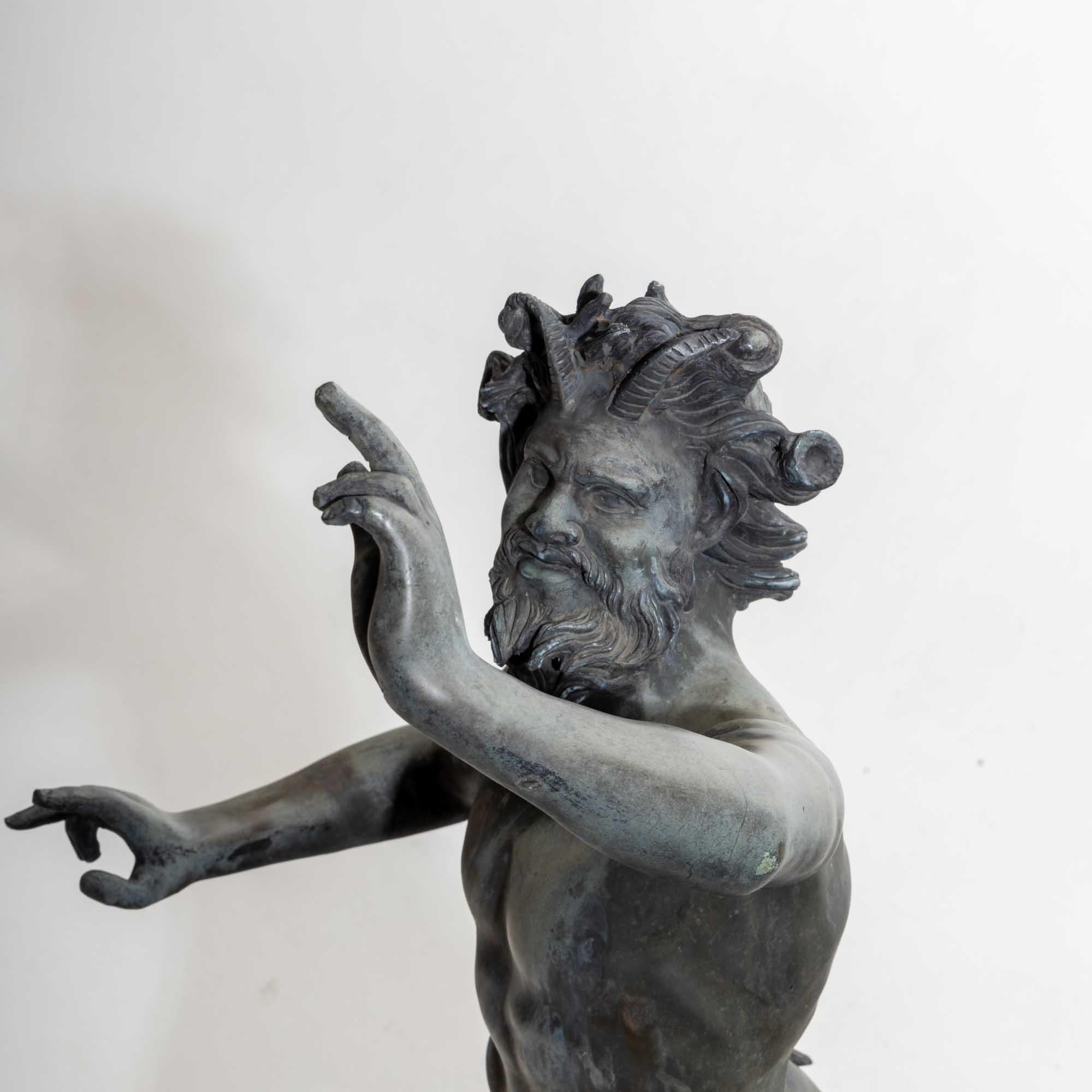 Dancing Faun from Pompeii, Italy, probably late 19th Century 2
