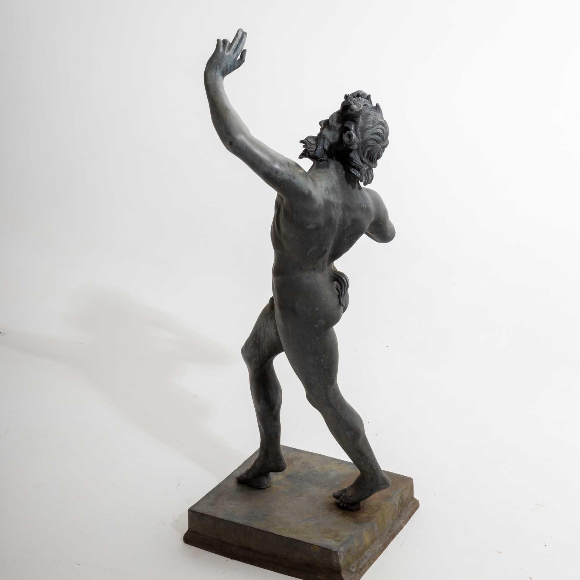Dancing Faun from Pompeii, Italy, probably late 19th Century For Sale 4