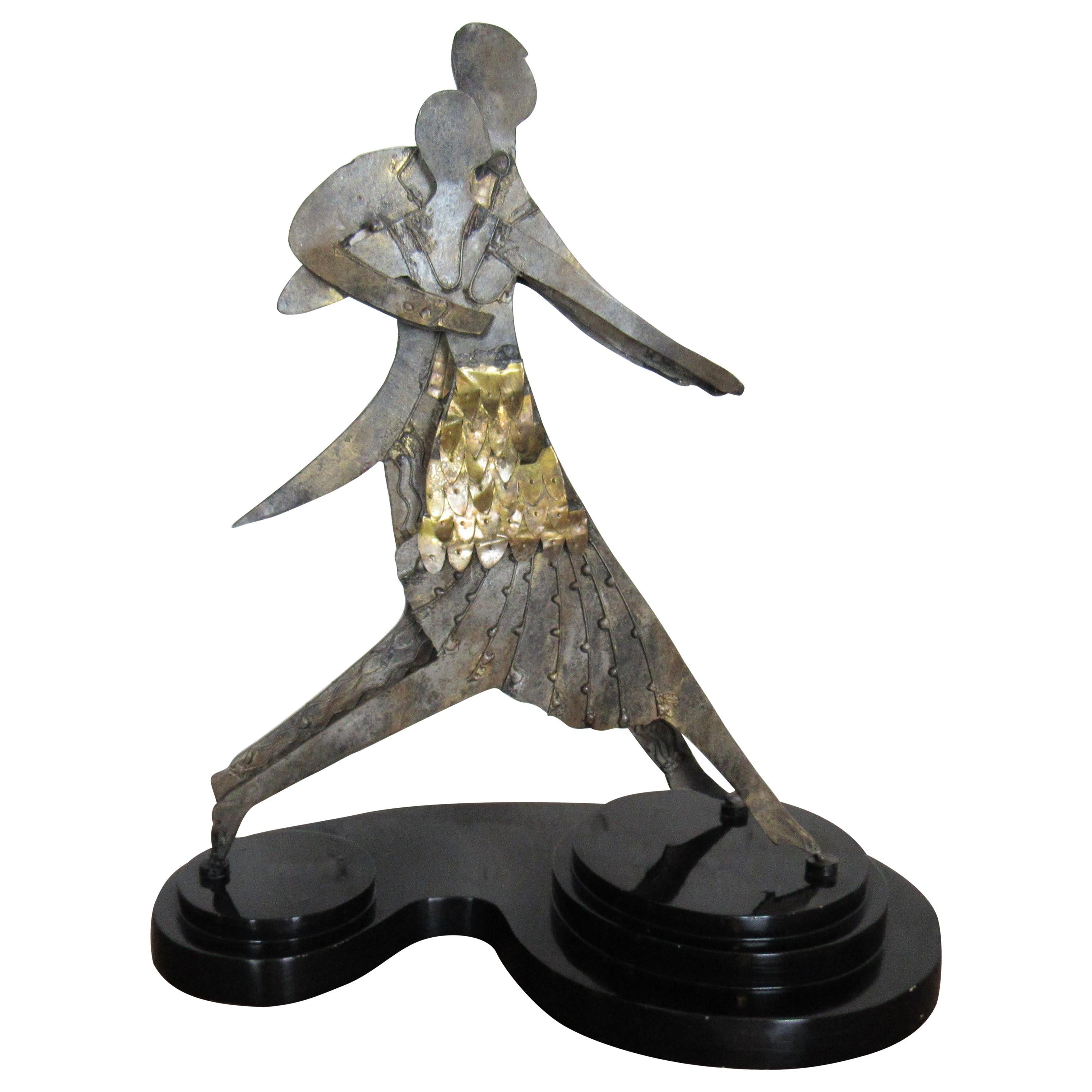 Dancing Figures Sculpture For Sale