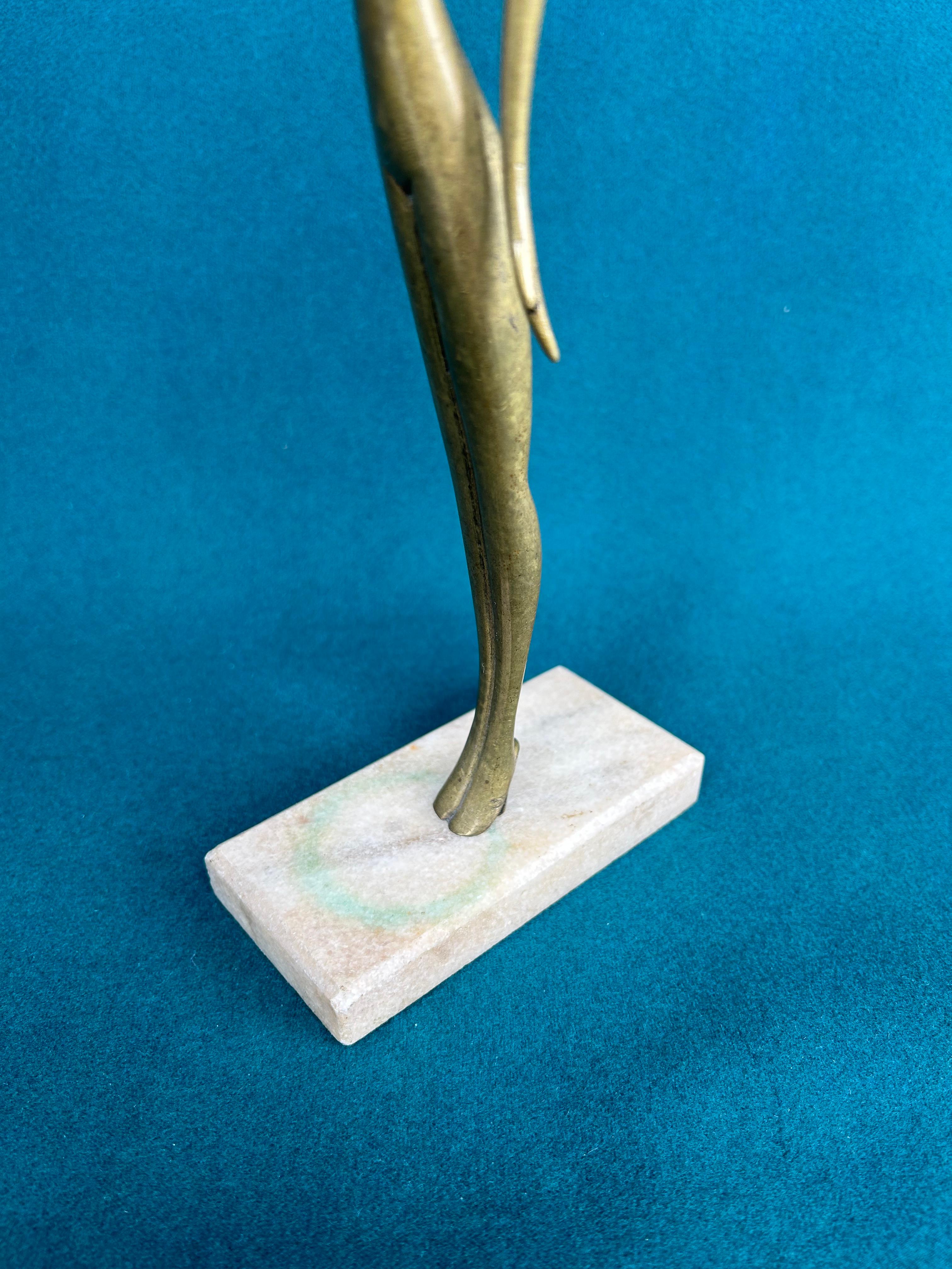 Dancing girl Ria by Karl Hagenauer - Werkstätte Hagenauer For Sale 3