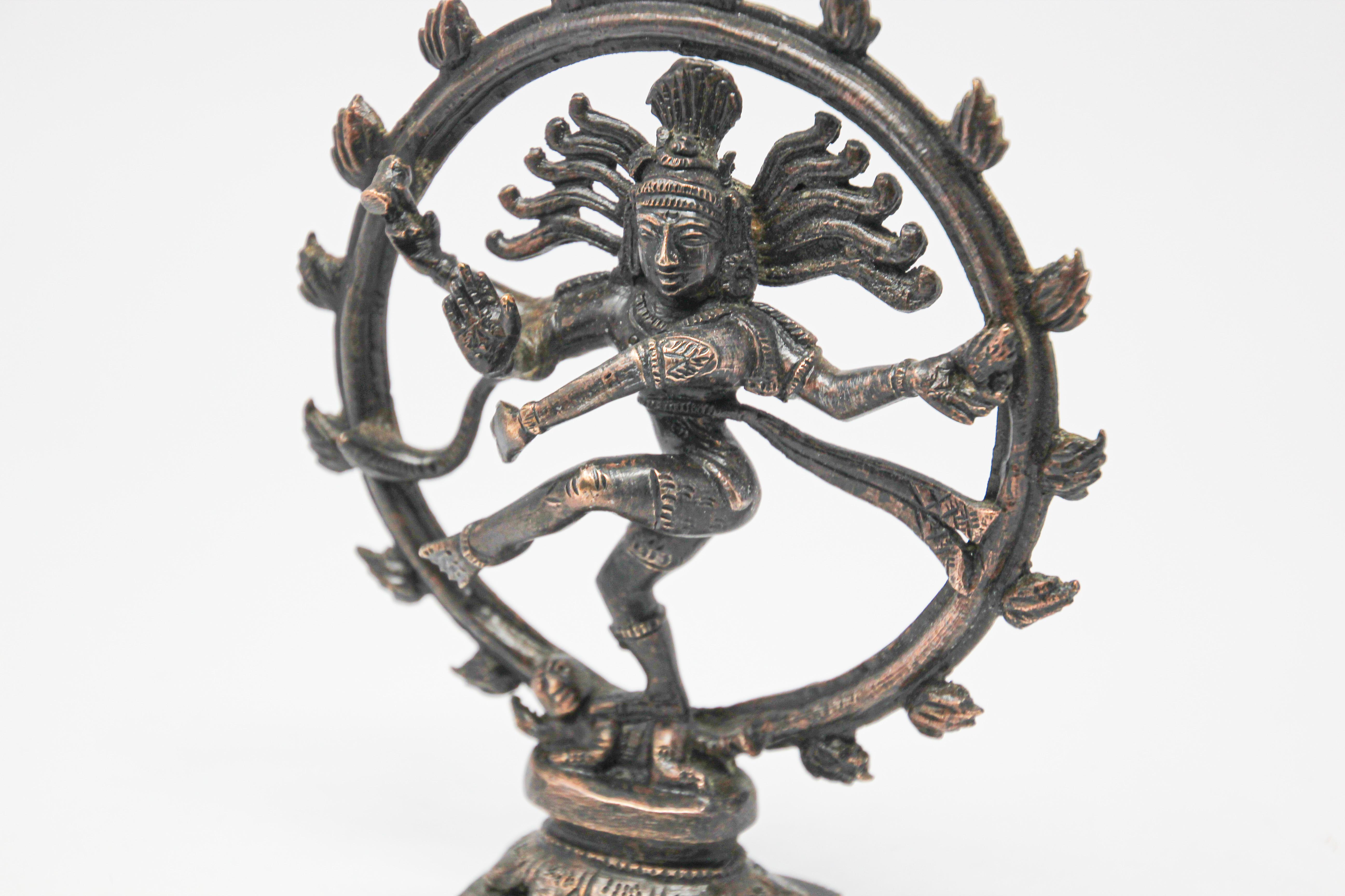 Dancing Hindu Bronze Shiva Nataraja 5