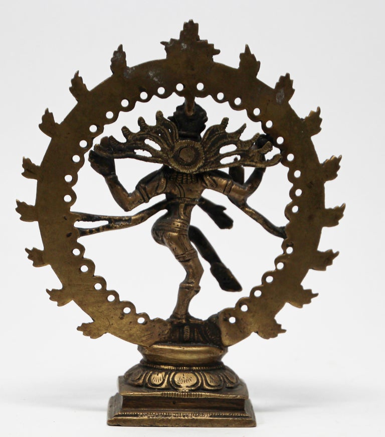 Dancing Hindu Bronze Shiva Nataraja At 1stdibs