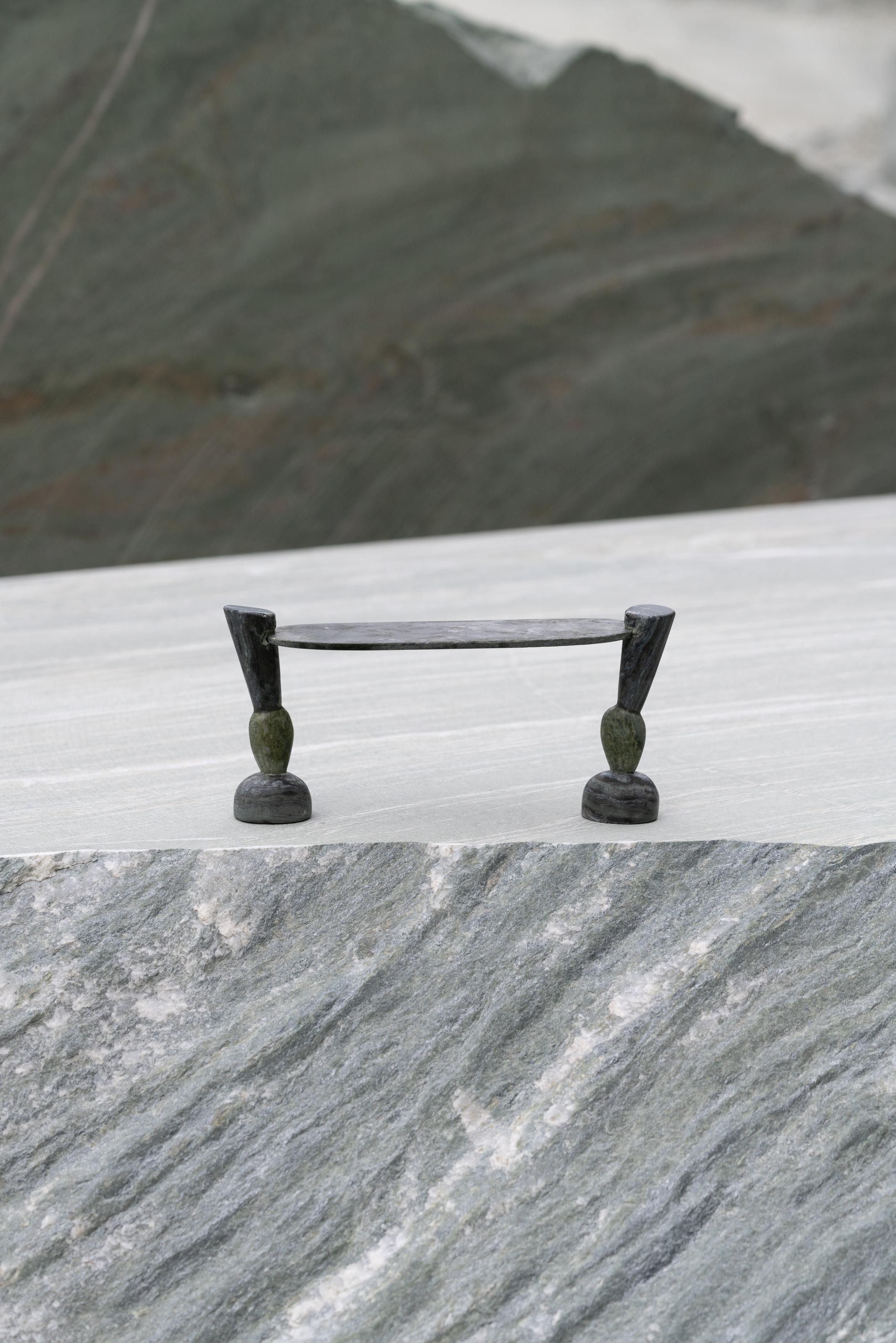 Post-Modern Dancing Leaves Sculptural Console by ON.ENTROPY For Sale