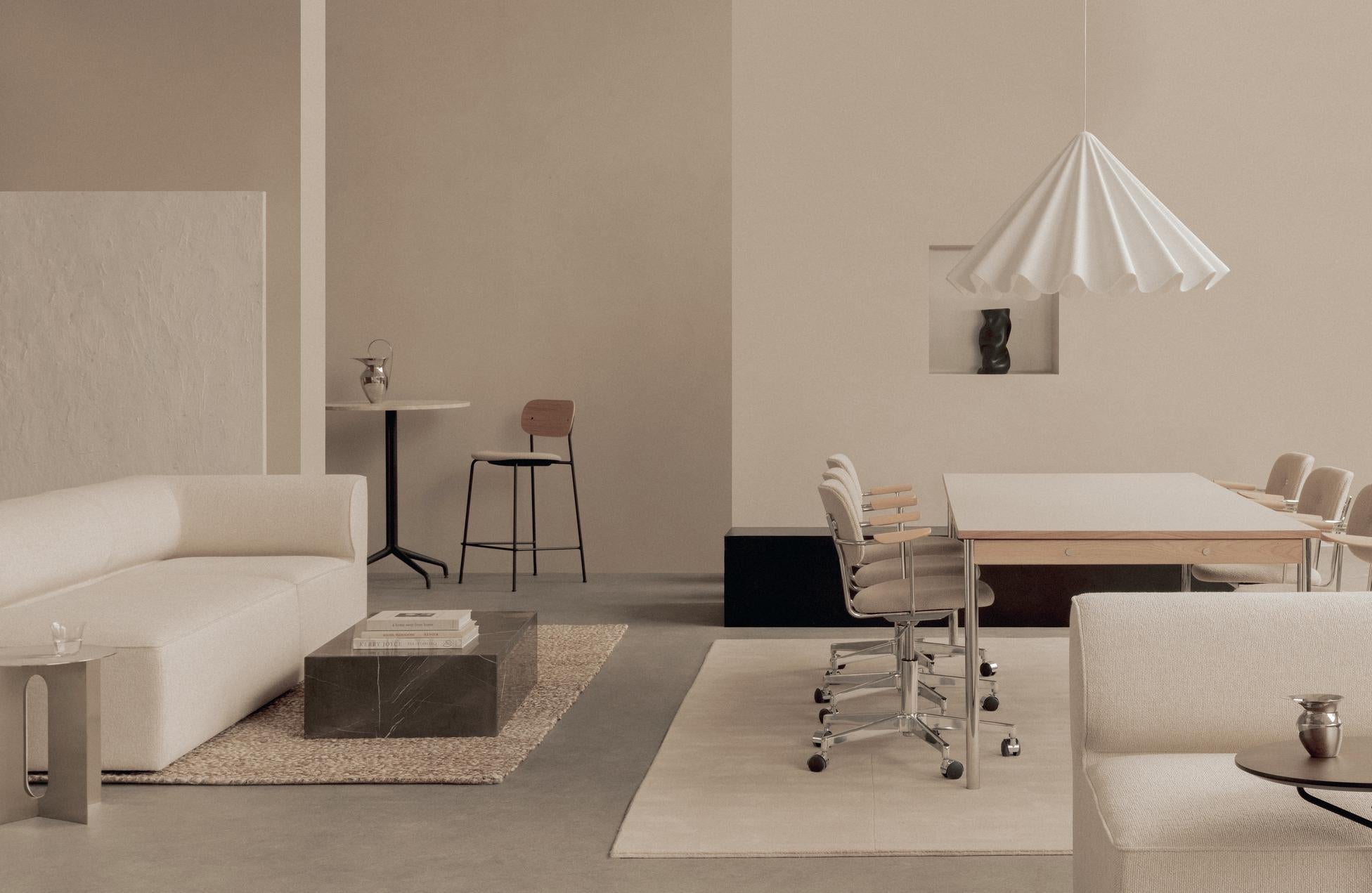 Dancing Pendant Lamp Large in Off White Felt by Iskos-Berlin for Audo In New Condition For Sale In Dubai, AE
