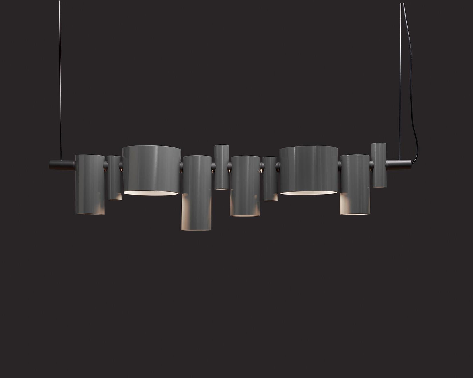 Contemporary Dancing Queen Suspension Lamp by Victor Vasilev for Oluce For Sale