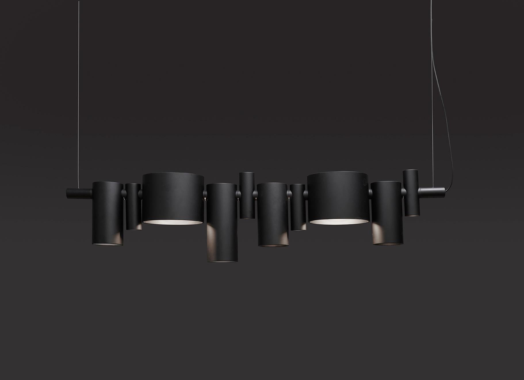 Dancing Queen Suspension Lamp by Victor Vasilev for Oluce For Sale 3