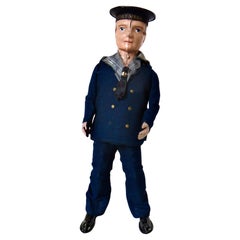 "Dancing Sailor" Antique Wind-Up Toy By "The Lehman Toy Company" Germany C. 1909