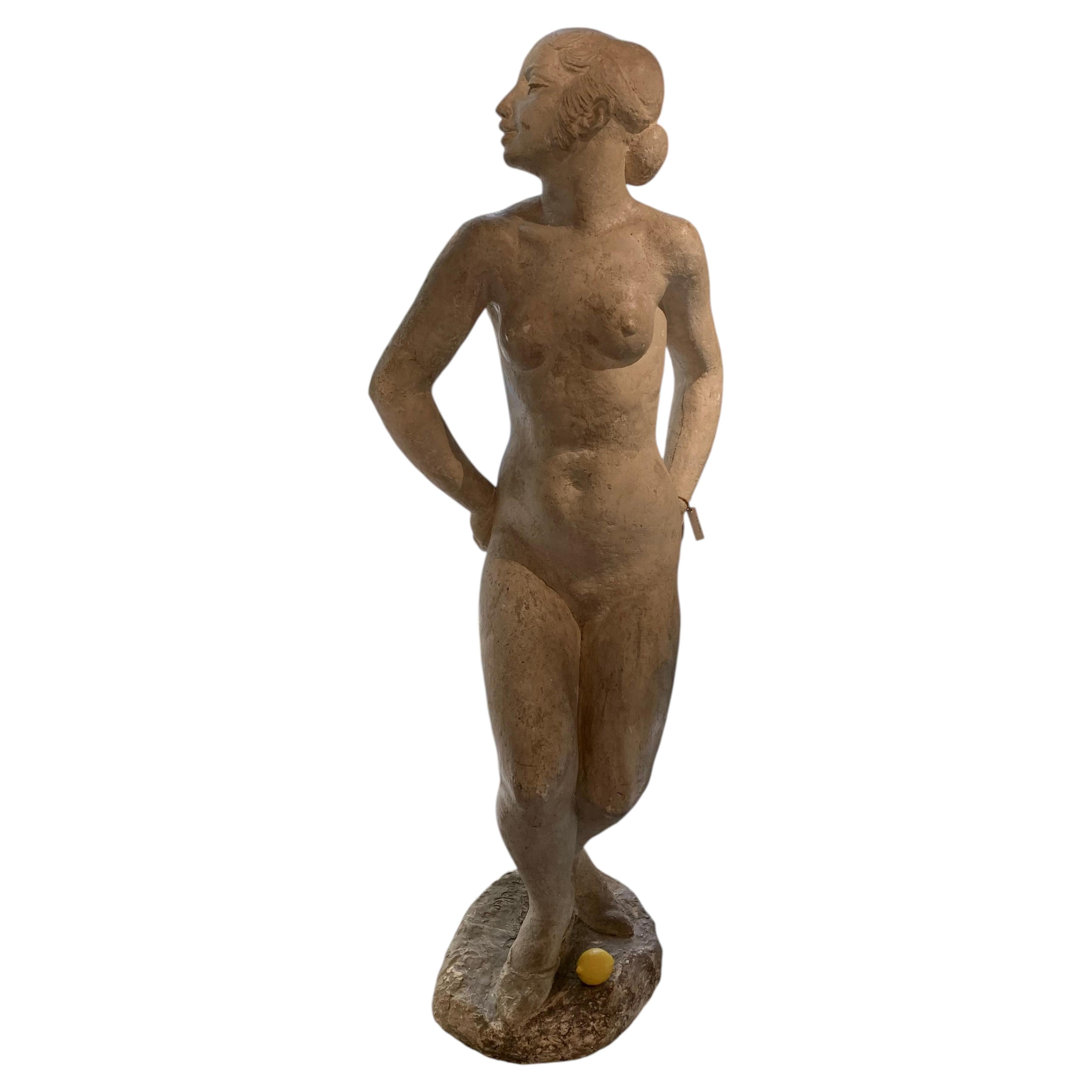 "Scultura "Dama spagnola danzante con nacchere
