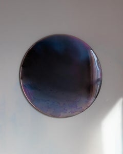 Dancing with my Shadow Wall Decoration by Courtney Kinnare, Blue Purple Mirror