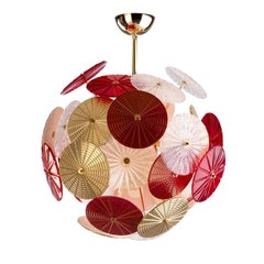 Dandelion 8-Light Small Multicolor Chandelier