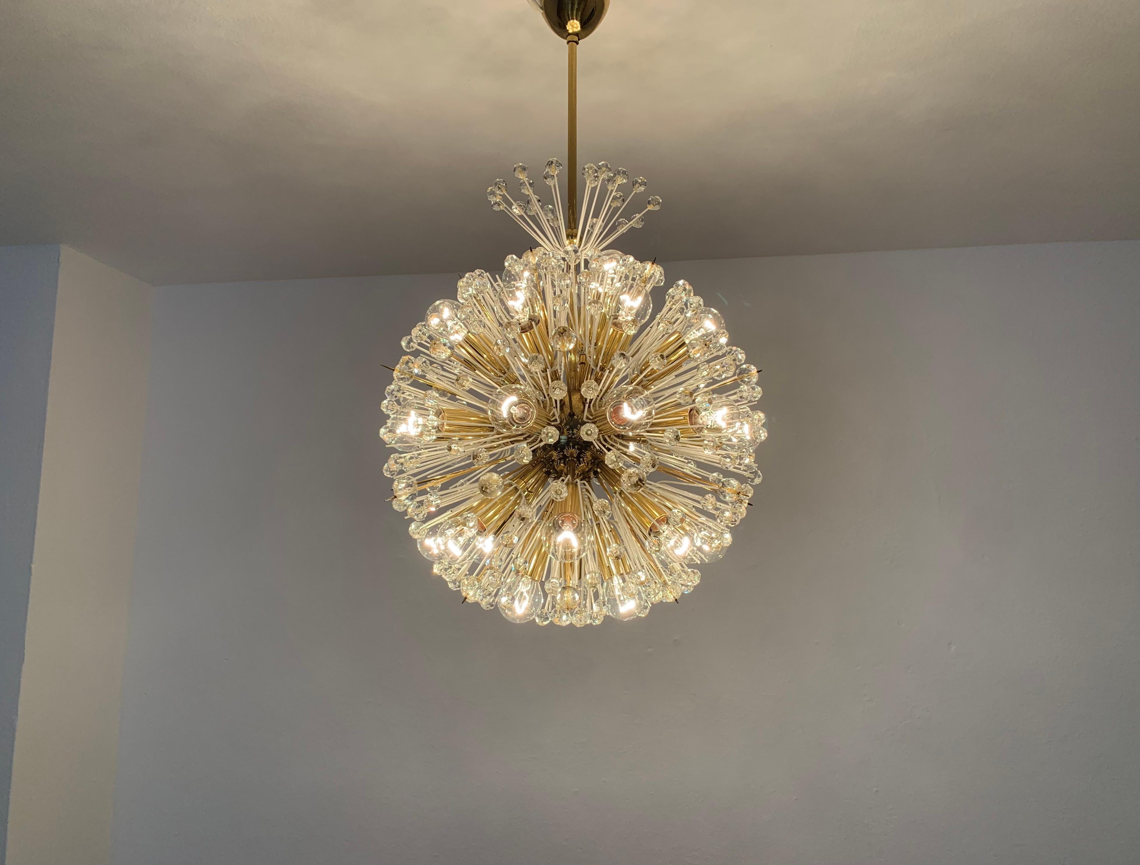 Lámpara Dandelion de Emil Stejnar para Rupert Nikoll en venta 4