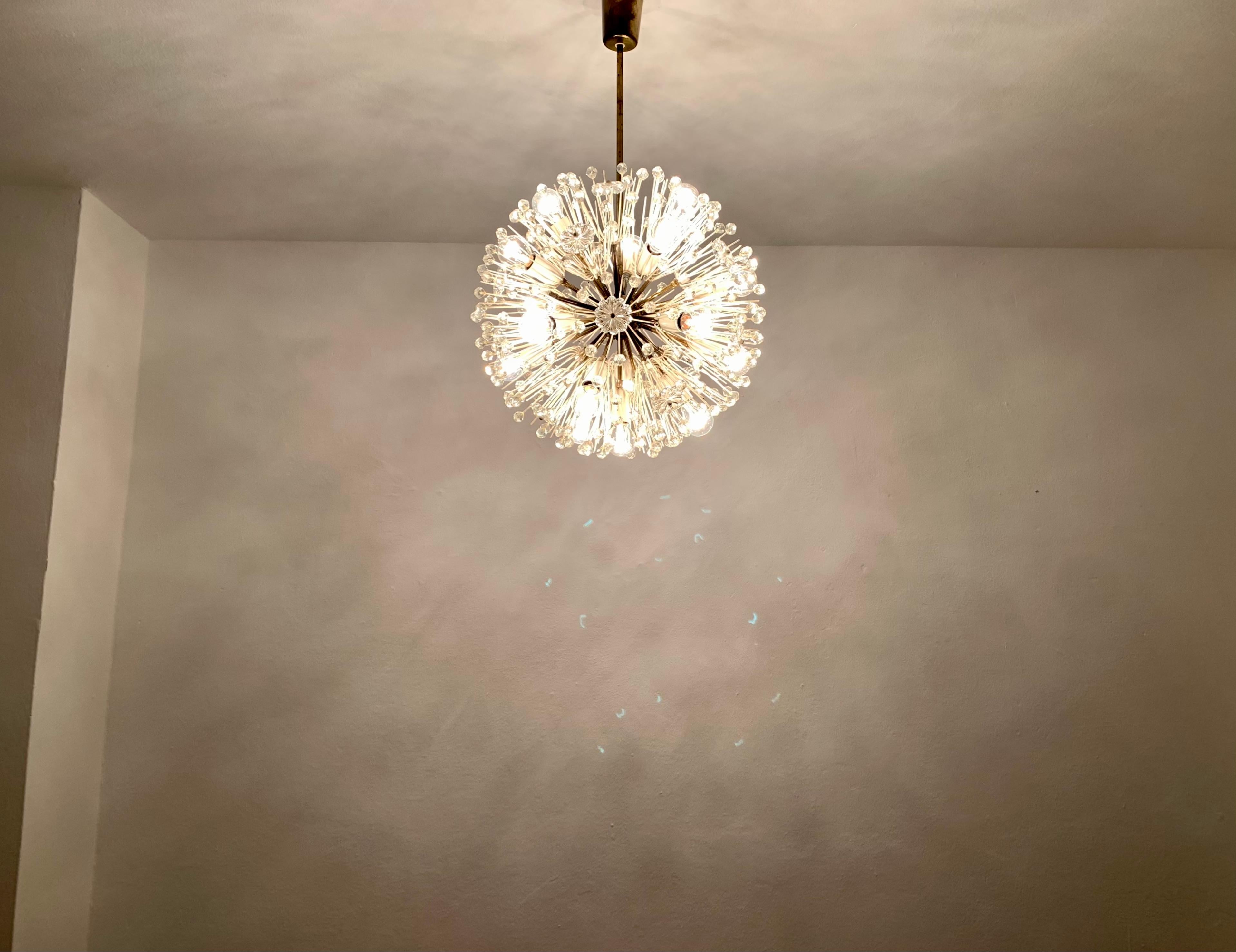 Lámpara Dandelion de Emil Stejnar para Rupert Nikoll en venta 4