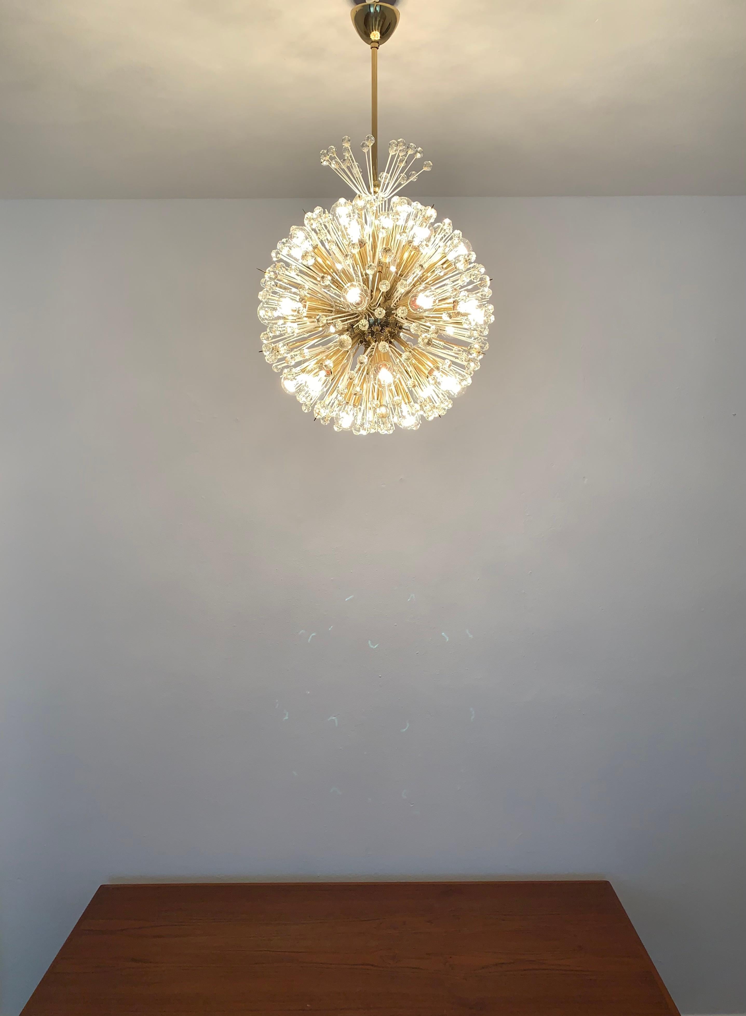 Lámpara Dandelion de Emil Stejnar para Rupert Nikoll en venta 5