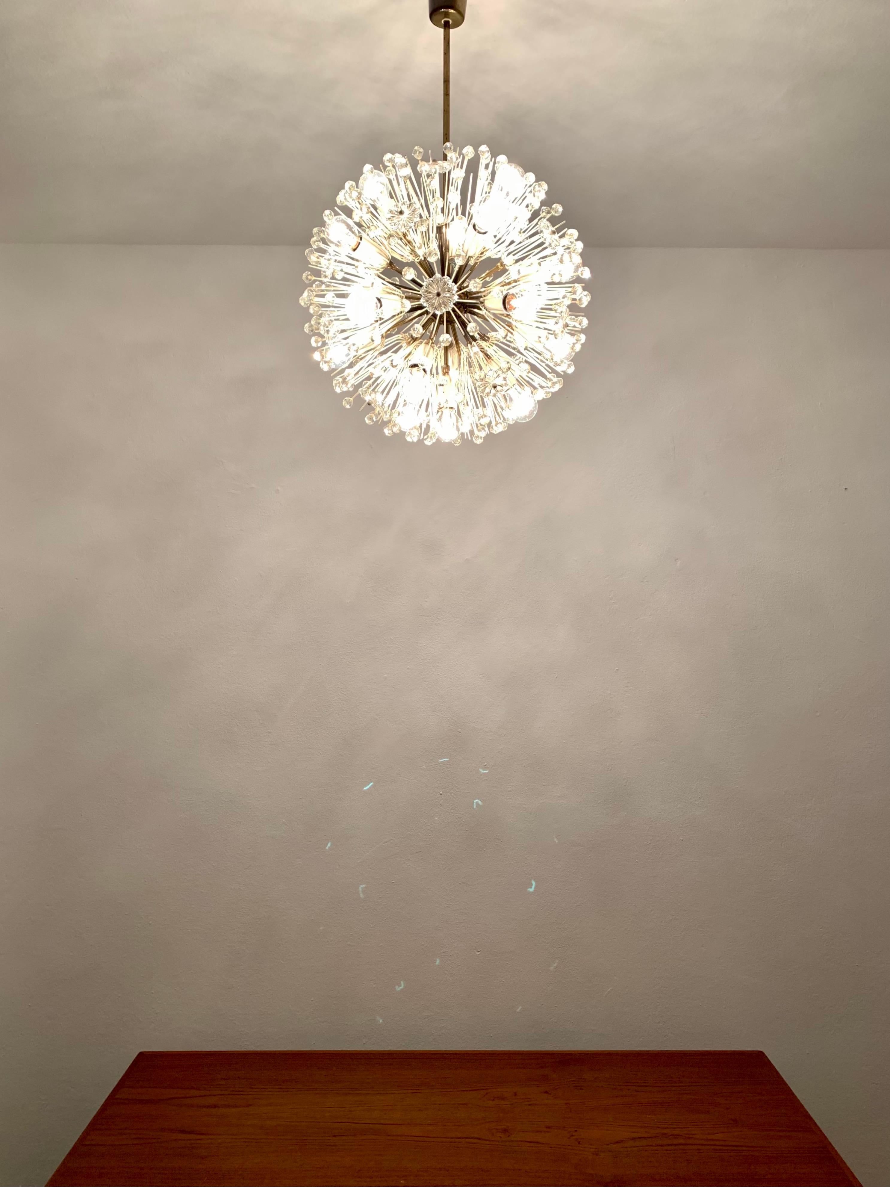 Lámpara Dandelion de Emil Stejnar para Rupert Nikoll en venta 6