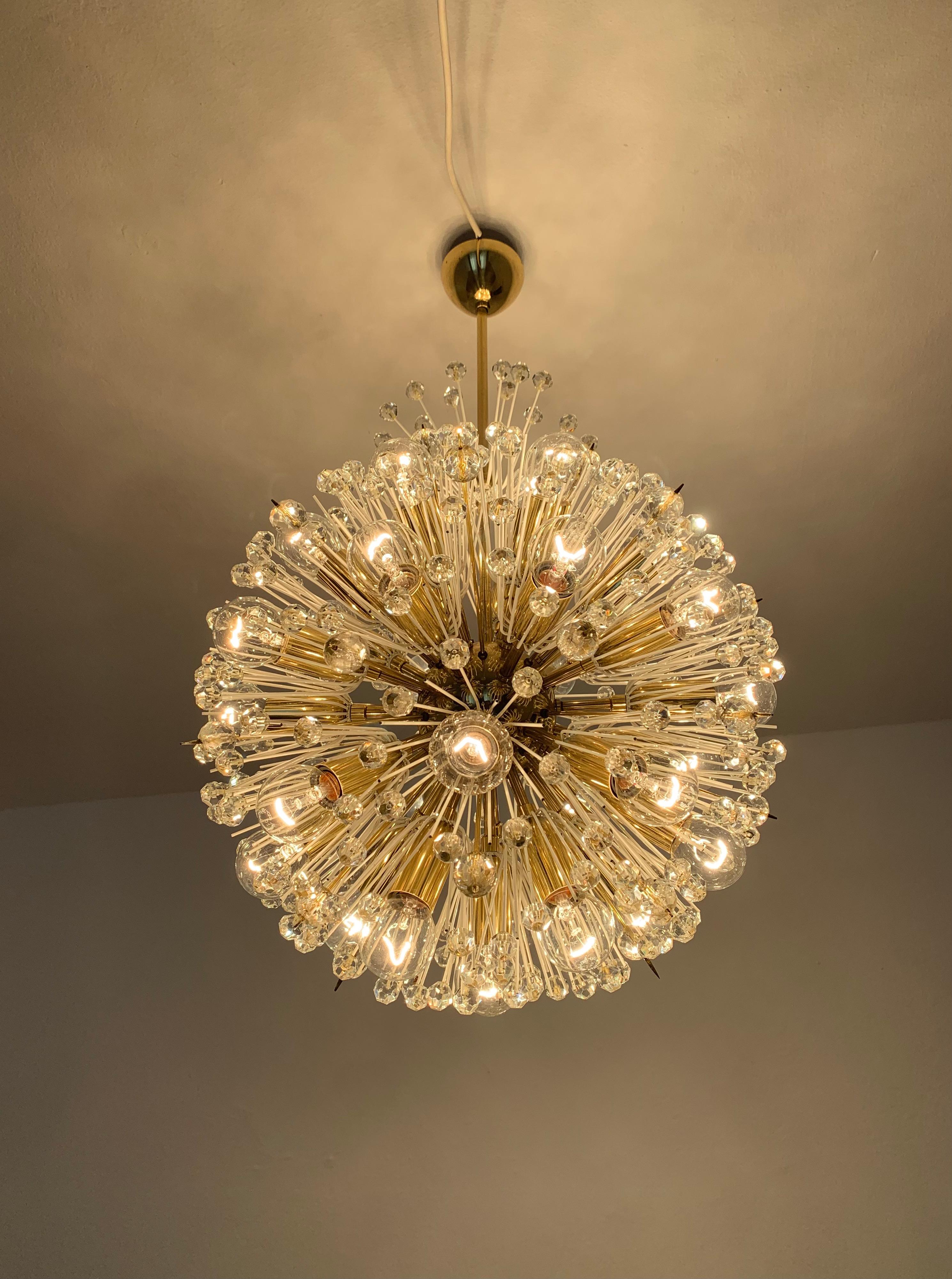 Lámpara Dandelion de Emil Stejnar para Rupert Nikoll en venta 7