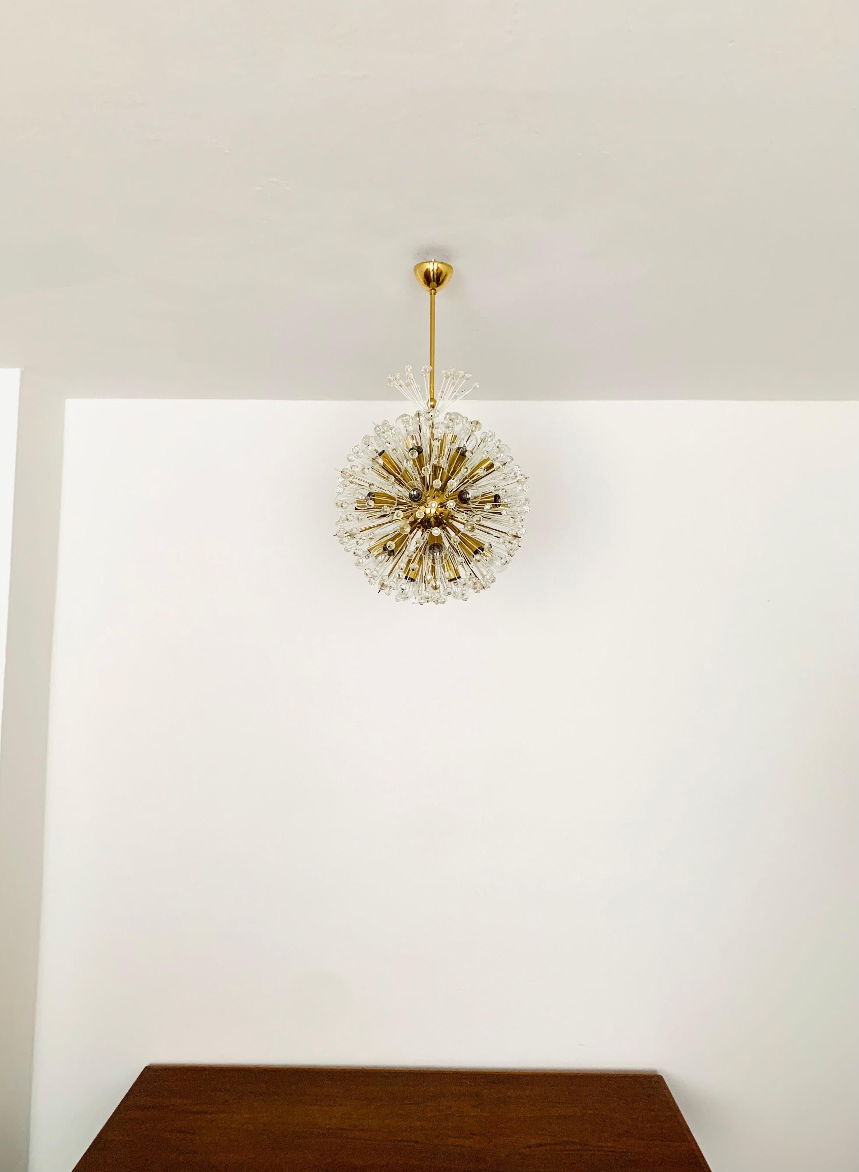 Lámpara Dandelion de Emil Stejnar para Rupert Nikoll en Bueno estado para la venta en München, DE
