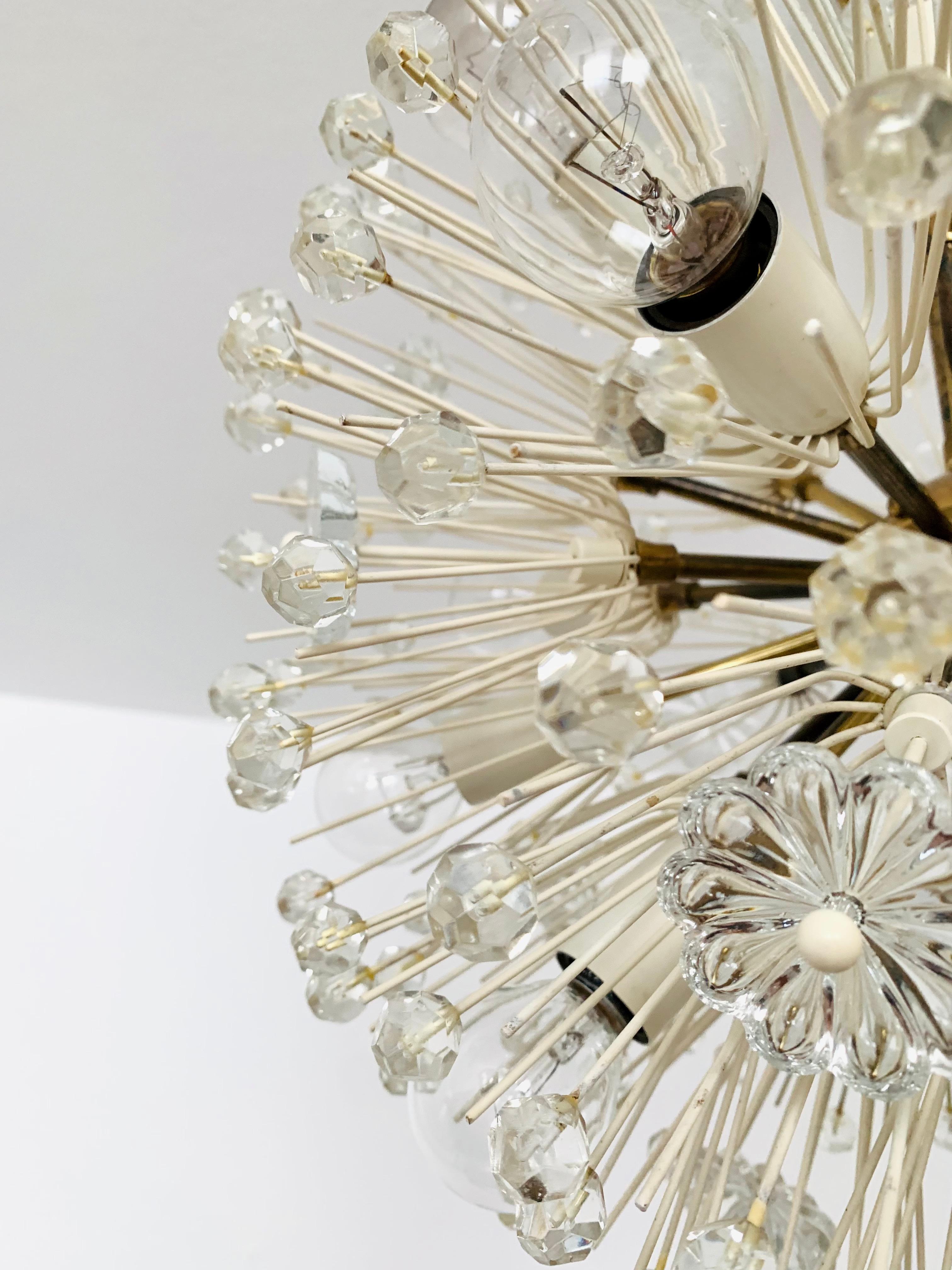 Lámpara Dandelion de Emil Stejnar para Rupert Nikoll en venta 1