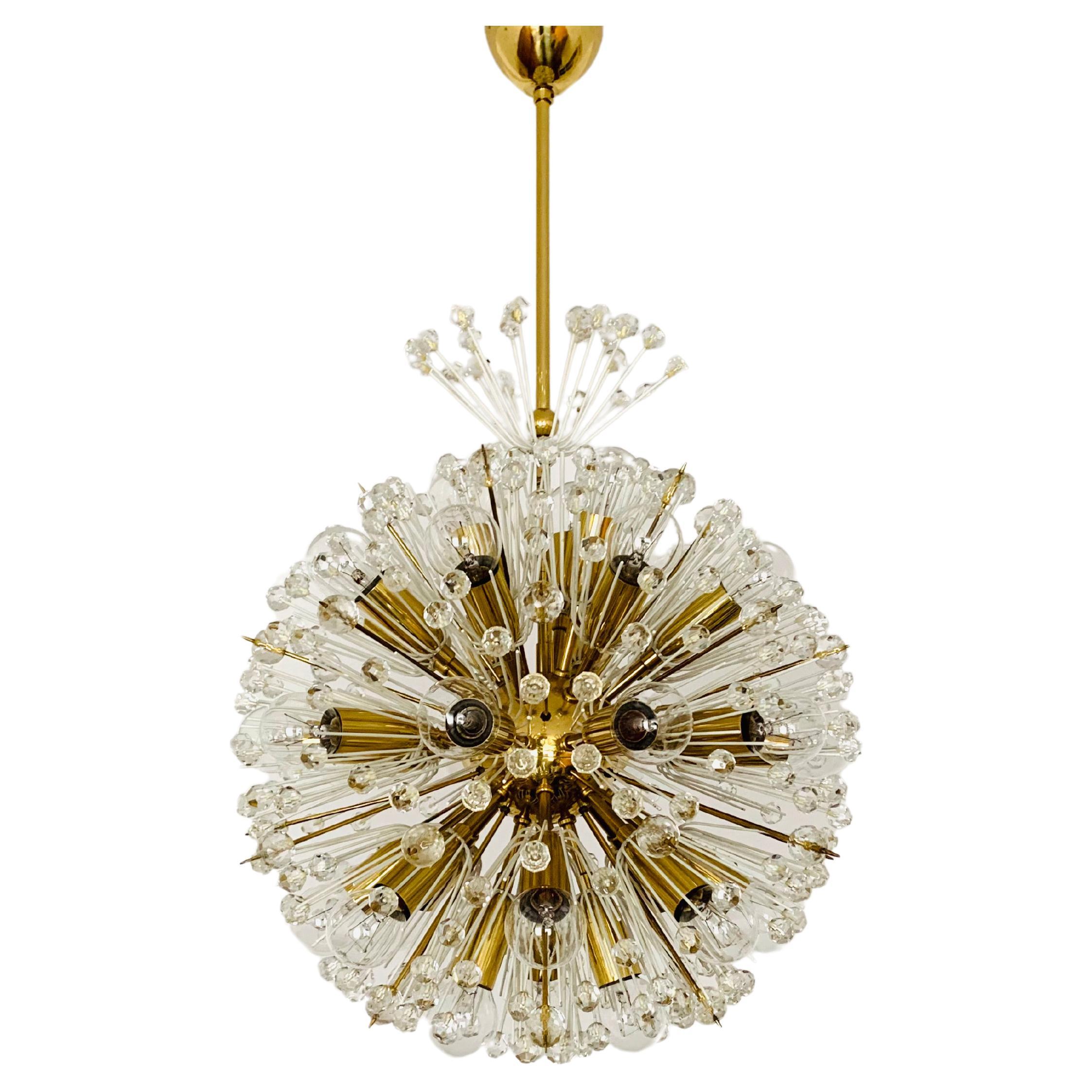 Dandelion Chandelier by Emil Stejnar for Rupert Nikoll