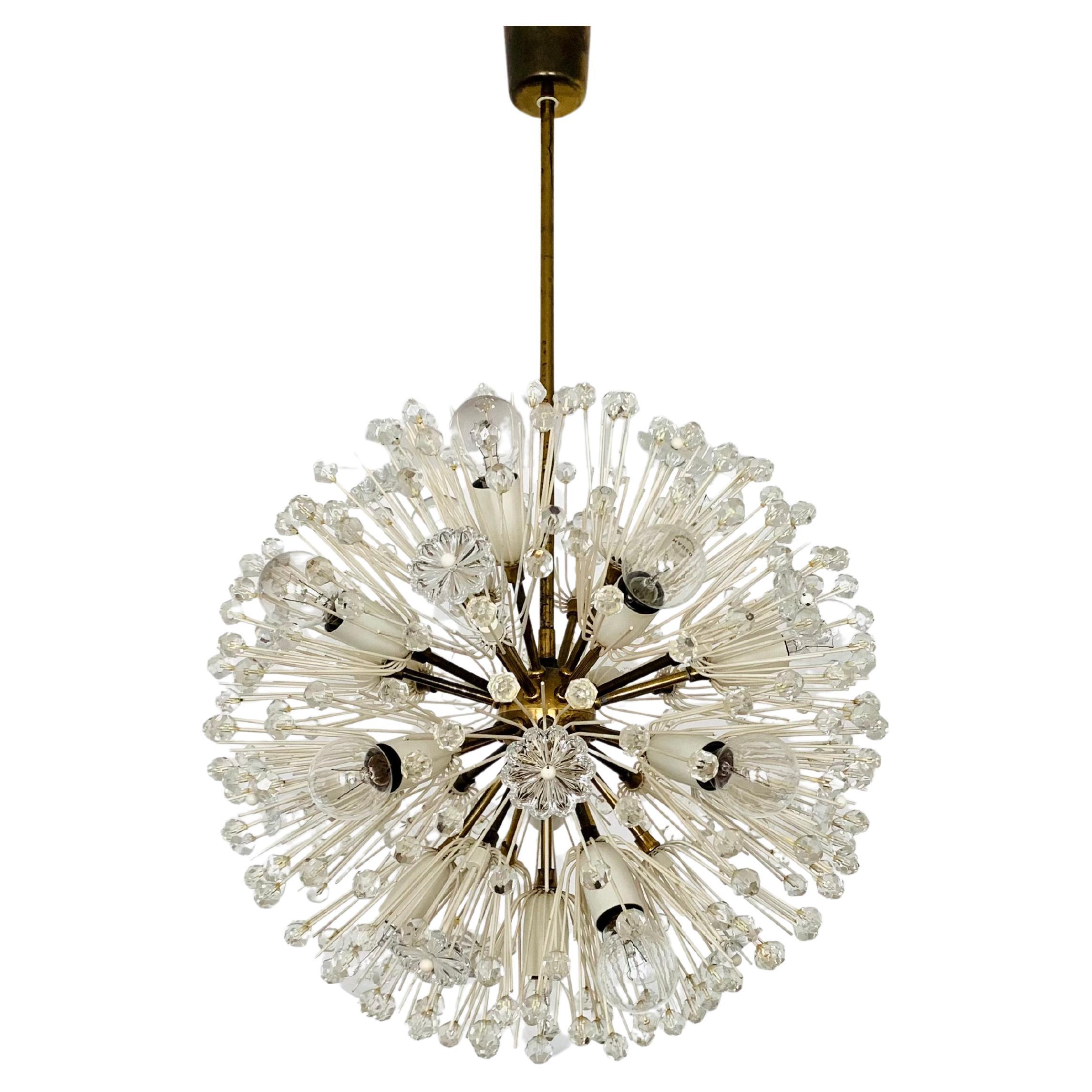 Dandelion Chandelier by Emil Stejnar for Rupert Nikoll