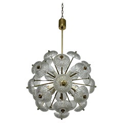 Vintage Dandelion chandelier by Kamenický Šenov