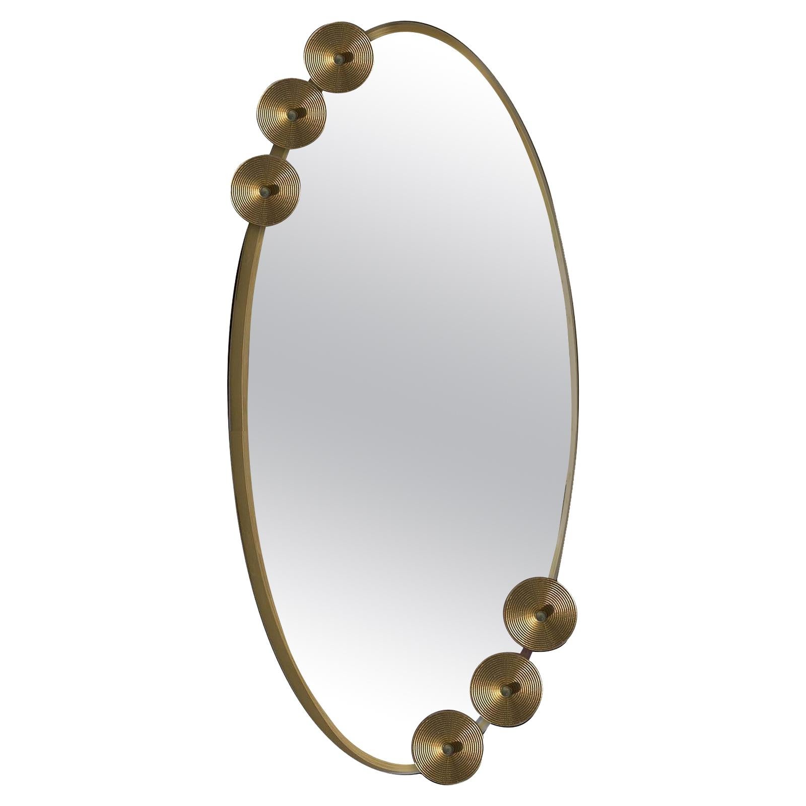 Dandelion Oval Mirror