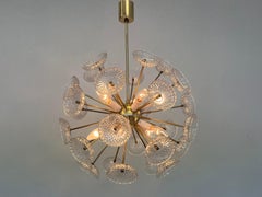 Dandelion, Sputnik Chandelier by Kamenicky Senov, 1970