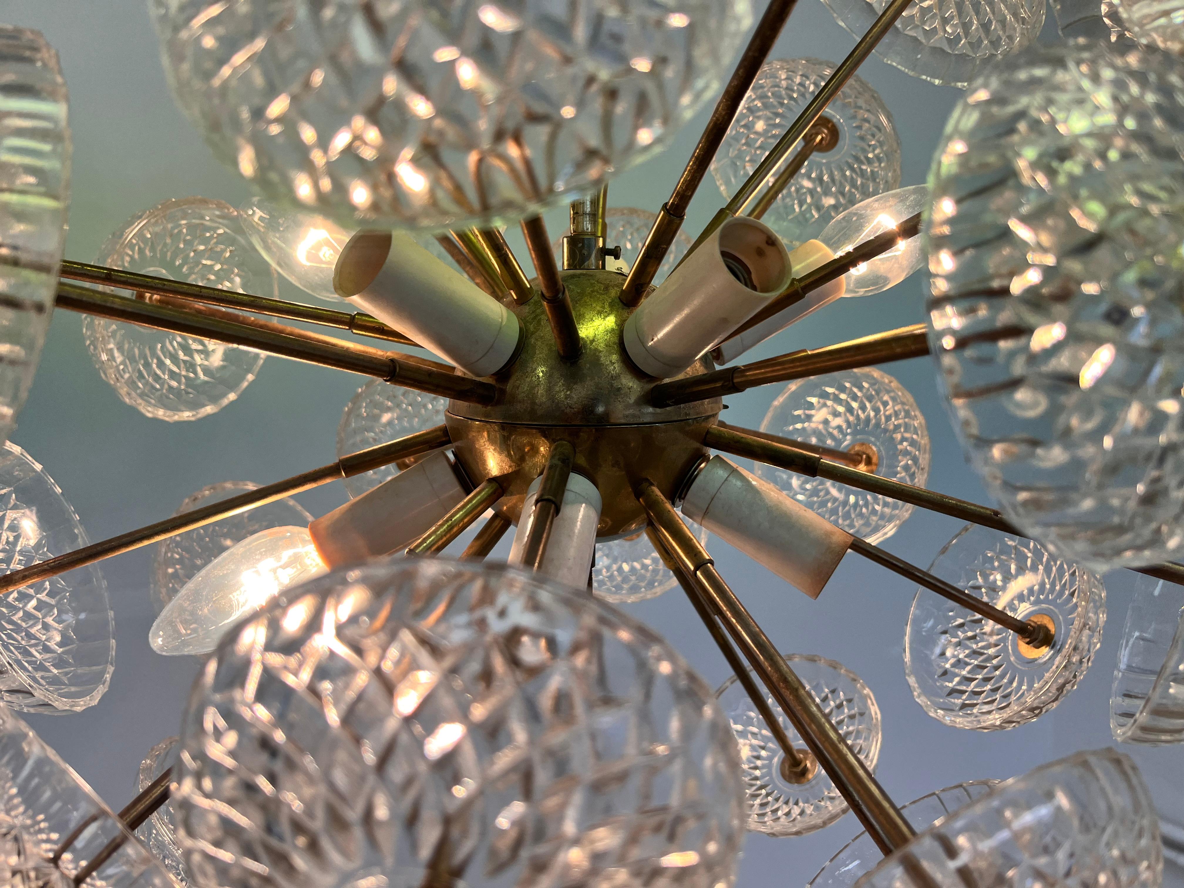 Ceco Dandelion, lampadario Sputnik di Kamenicky Senov, 1970 in vendita
