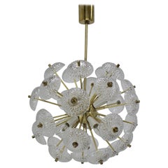 Dandelion, Sputnik Chandelier by Kamenicky Senov, 1970