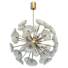 Dandelion, Sputnik Chandelier by Kamenicky Senov, 1970