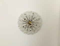 Dandelion Wall Lamp or Flush Light by Emil Stejnar for Rupert Nikoll