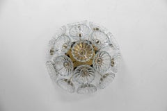 Lampe murale ou plafonnier Dandelion de VEB, Allemagne, années 1960