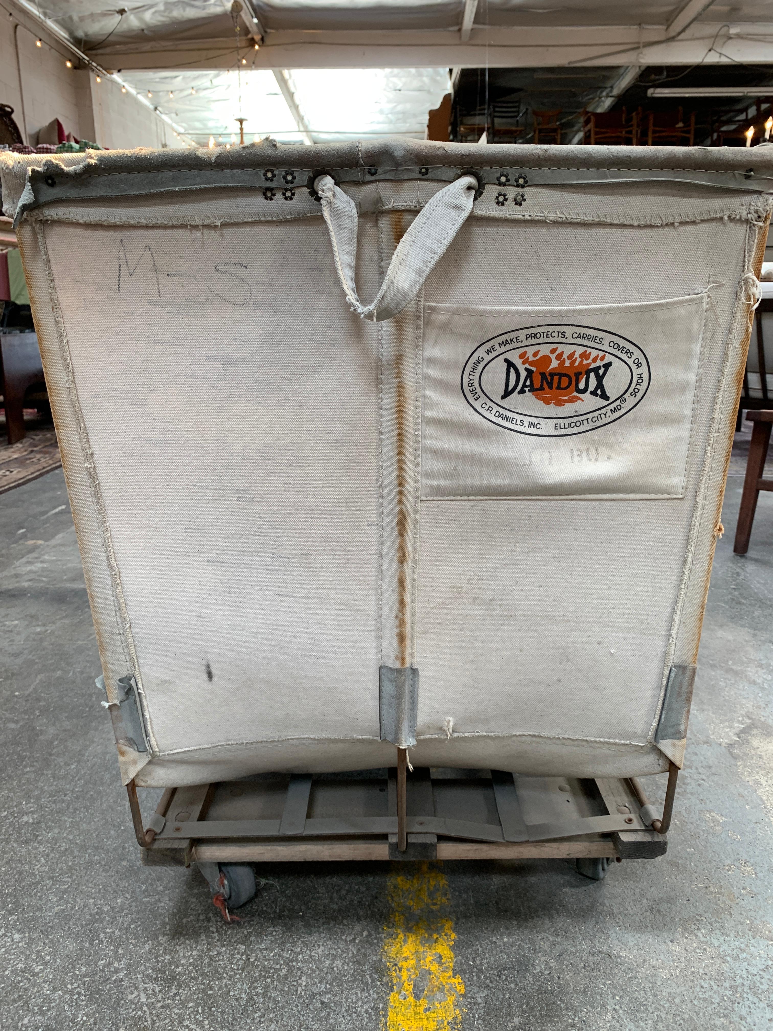 dandux laundry cart vintage