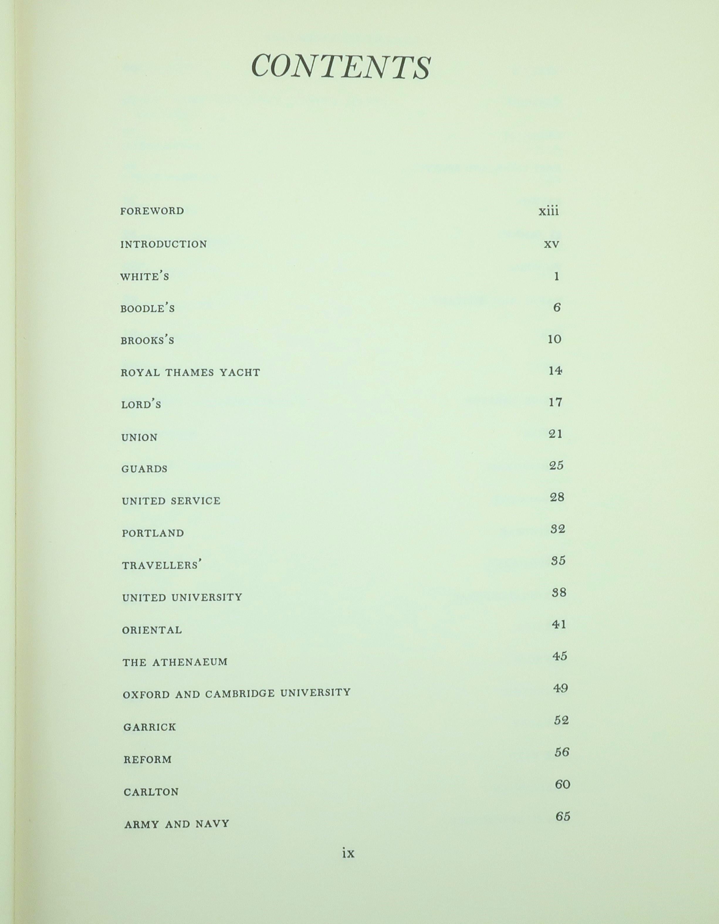 Collezione di libri per club di dandy e gentiluomini, set di 3 libri in vendita 3