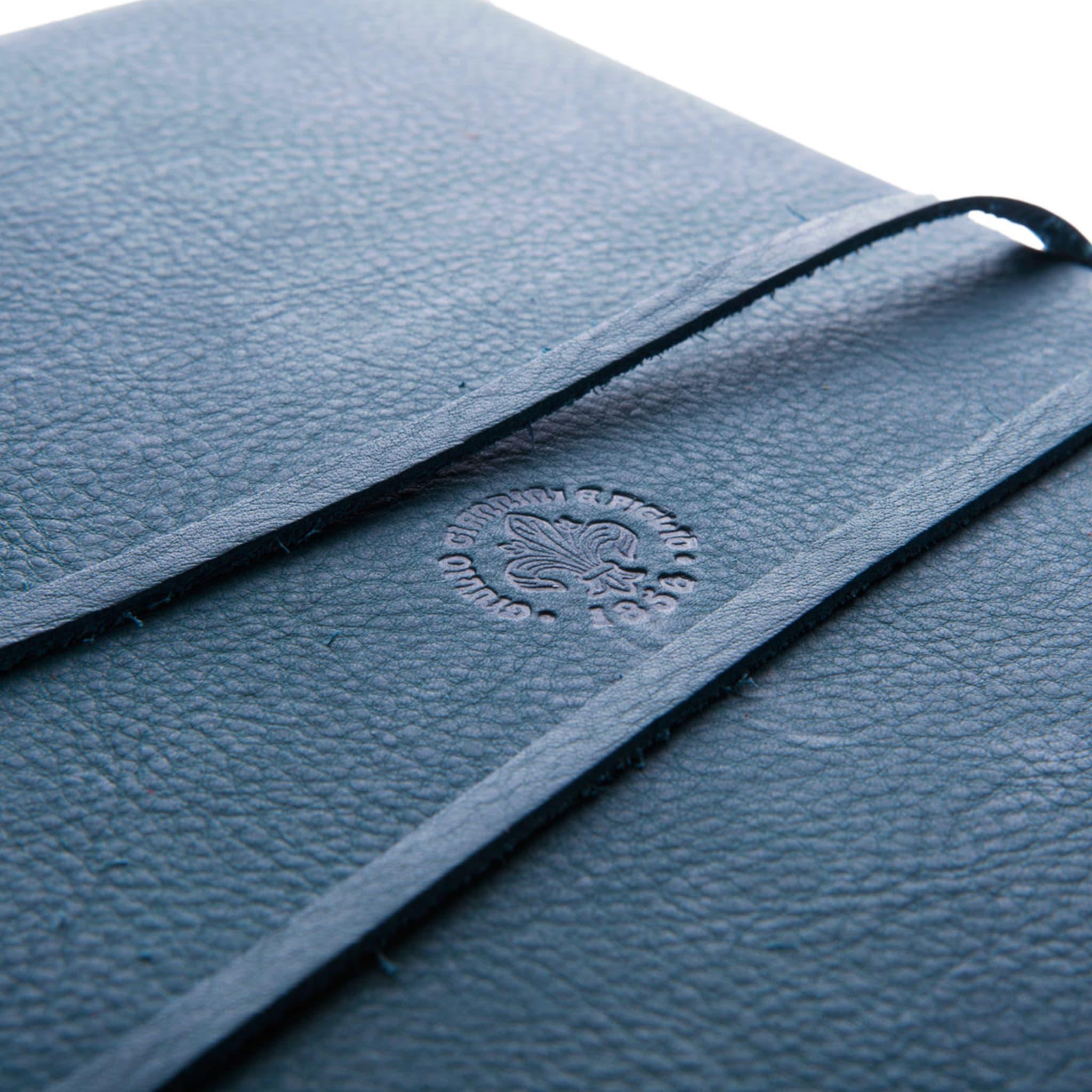 Italian Dandy Leather Notebook For Sale
