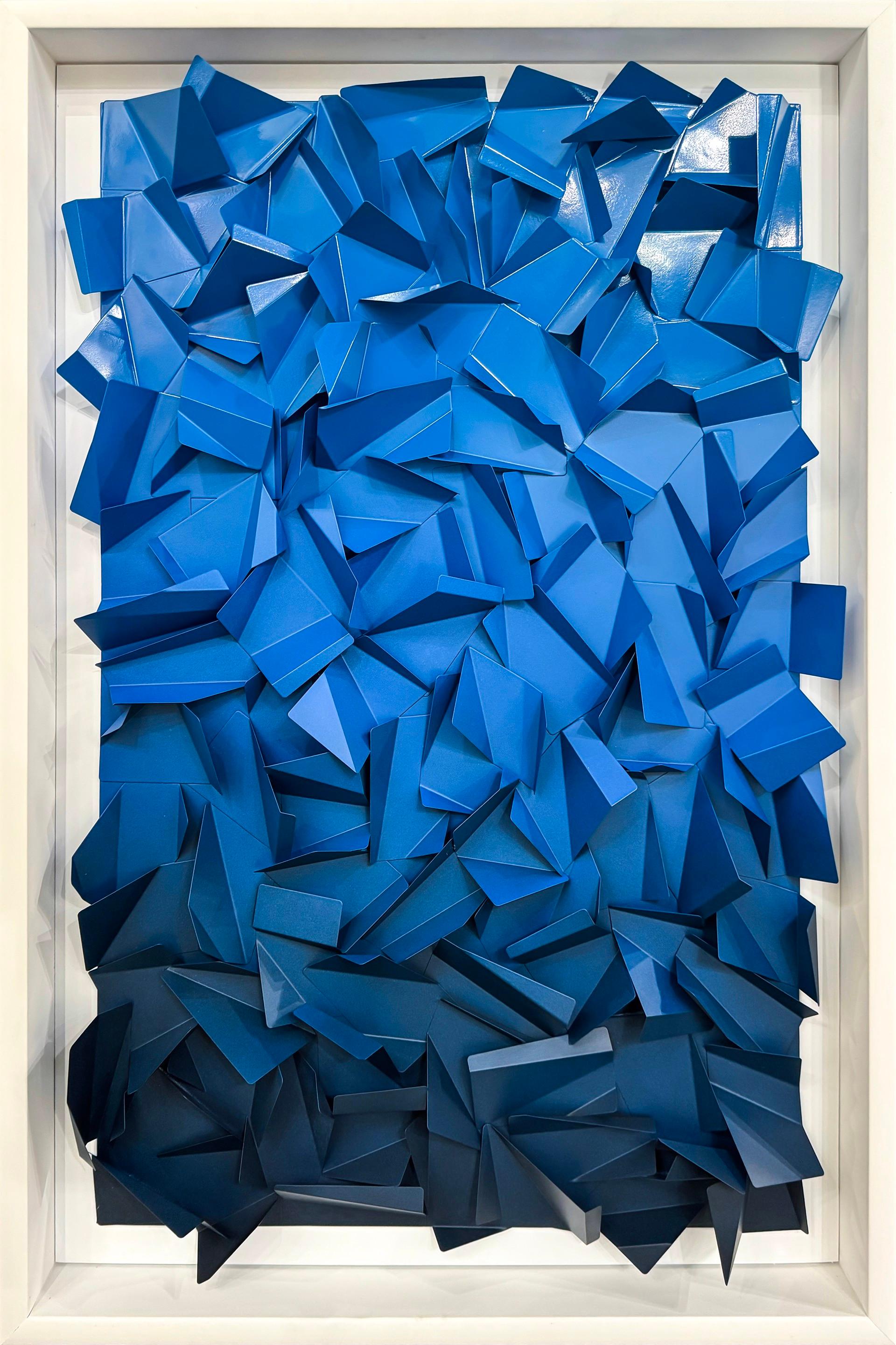 Dane Porter Abstract Painting - Topaz Trance