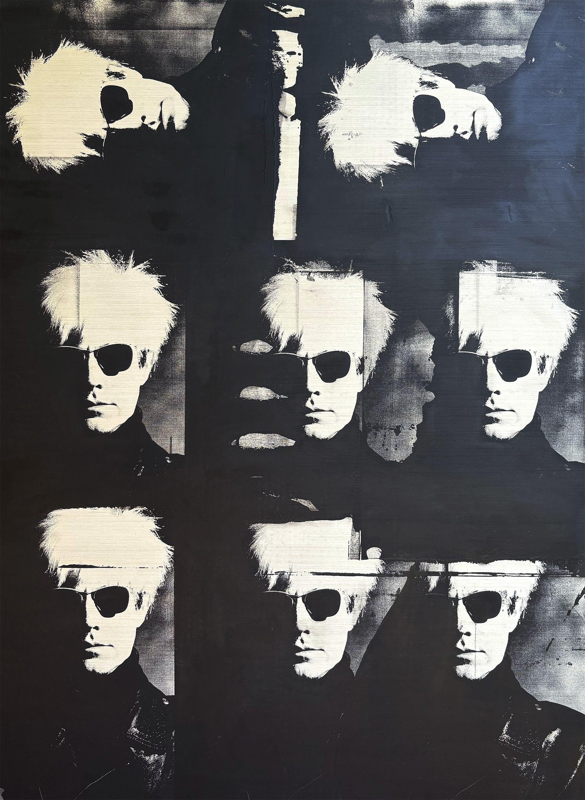 Andy Warhol, Mixed Media on Wood Panel