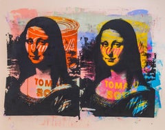 Mona Lisa, Mixed Media on Paper