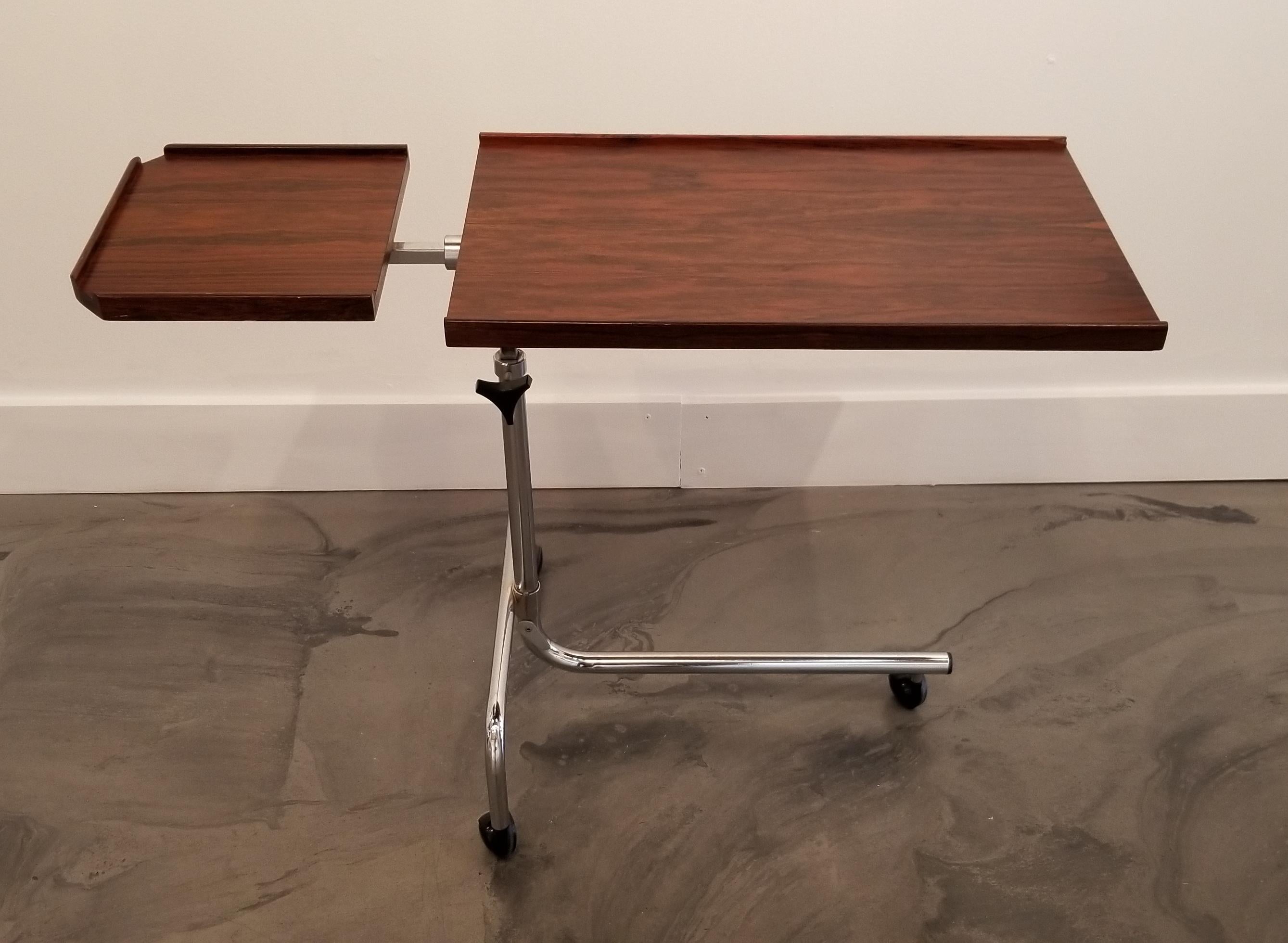 adjustable bedside table