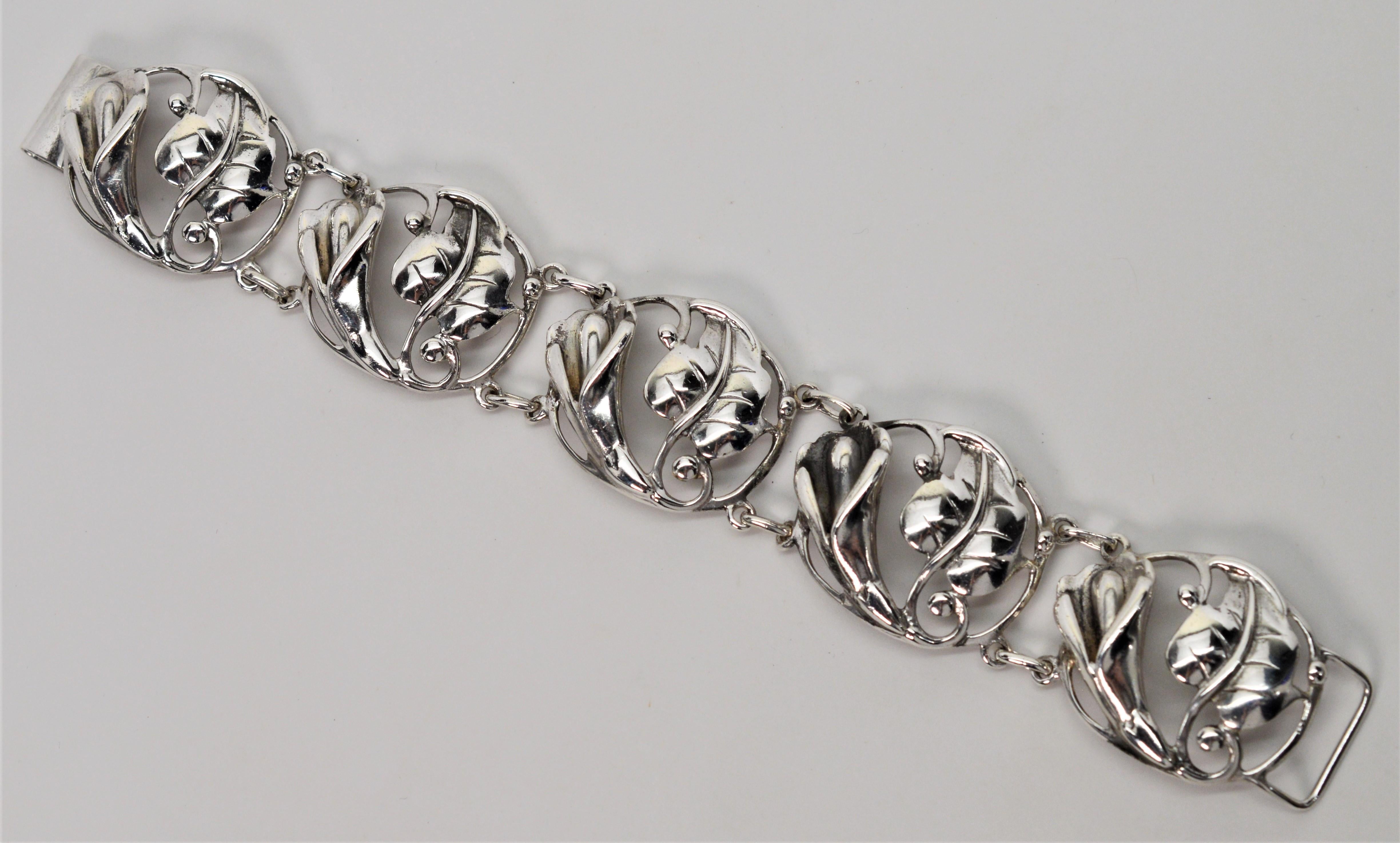 Women's Danecraft Sterling Silver Art Nouveau Bracelet