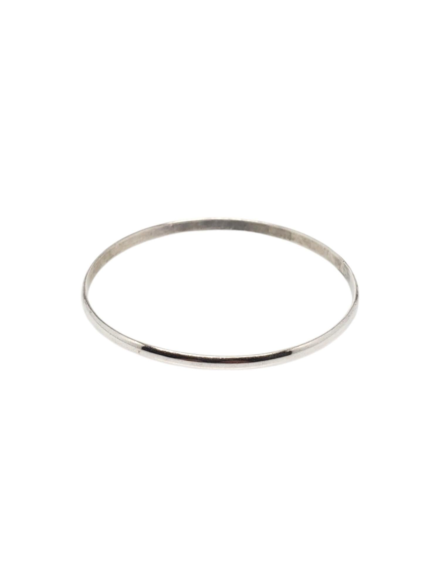 DANECRAFT Sterling Silver Bangle Bracelet #17552 In Good Condition For Sale In Washington Depot, CT