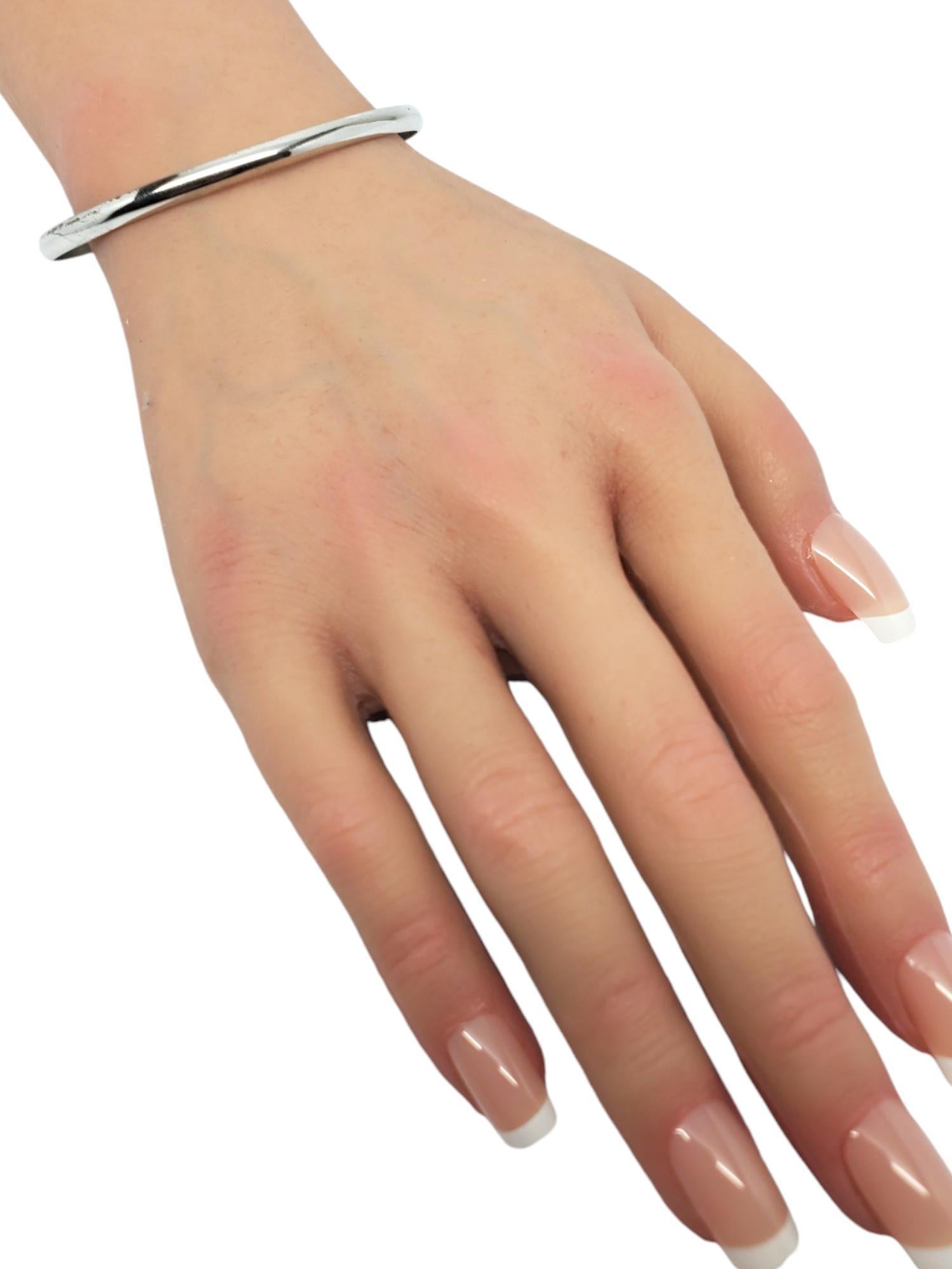 DANECRAFT Sterling Silver Bangle Bracelet #17552 For Sale 2