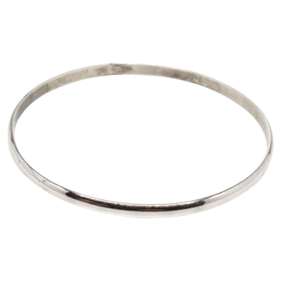 DANECRAFT Sterling Silver Bangle Bracelet #17552 For Sale