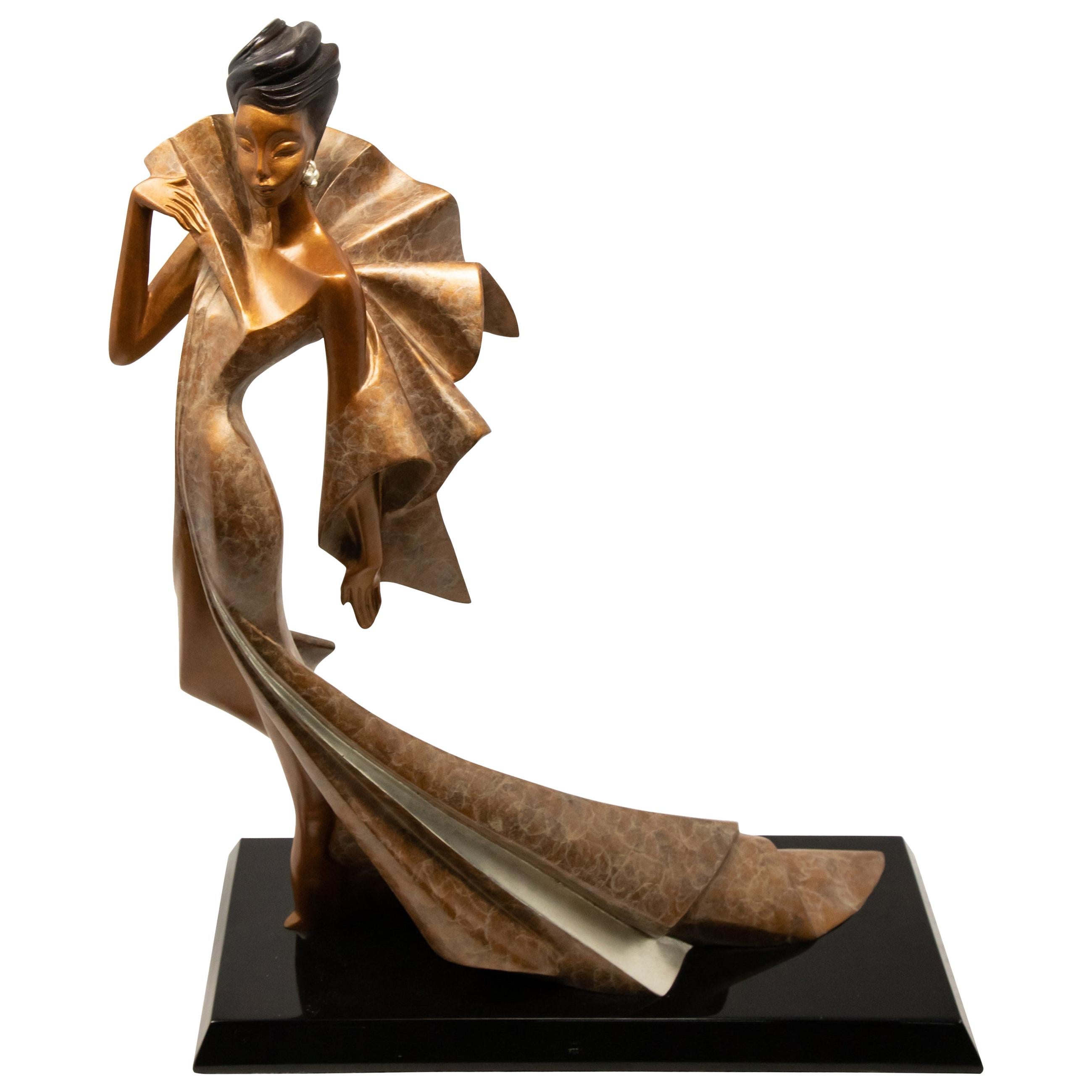 Daner Bronze Sculpture, Icarus, 1991 For Sale