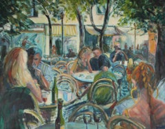 Danes - Contemporary Oil, Café Scene