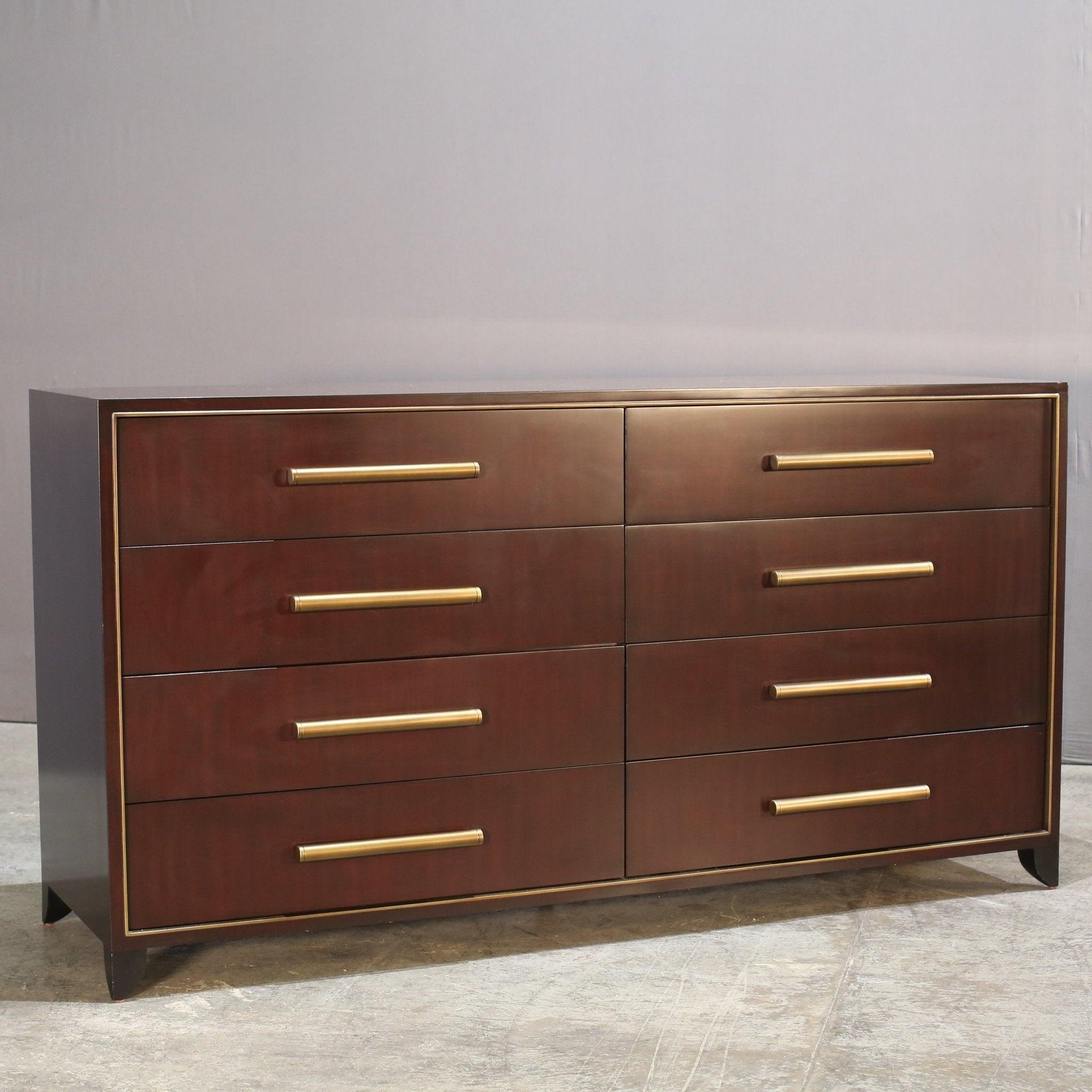 Suede Danese Cabinet by Christopher Guy