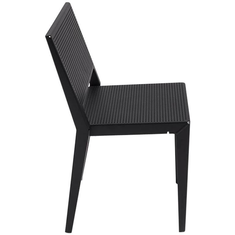 Danese Milano Abchair Chair in Black by Paolo Rizzatto For Sale