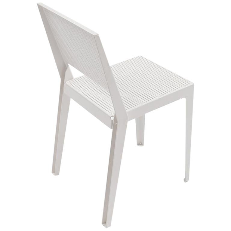 Danese Milano Abchair Chair in White by Paolo Rizzatto For Sale