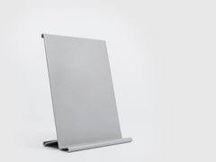 Danese Milano Archivio Vivo Small Book Stand in Silver Aluminum by James Irvine