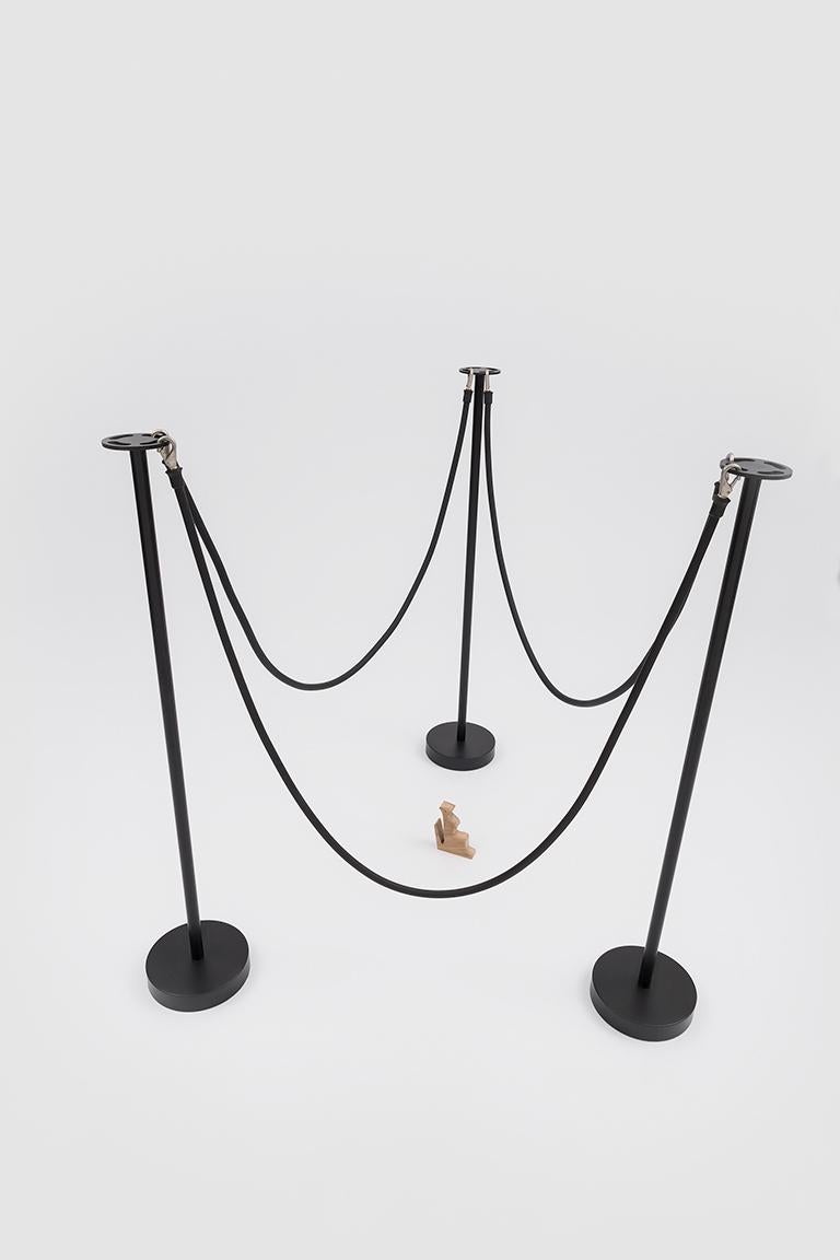 Danese Milano Bincan Transenna barrier system rope in black by Naoto Fukasawa

Naoto Fukasawa is a Japanese designer. He was born in 1956 in Yamanashi and has a minimal and organic approach to his projects. Fukasawa’s ability to use design to
