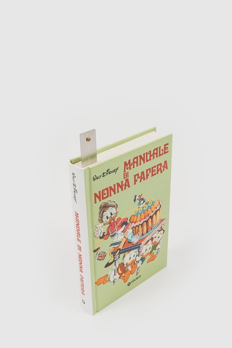 Modern Danese Milano Ellice Bookmark in Stainless Steel by Marco Ferreri For Sale